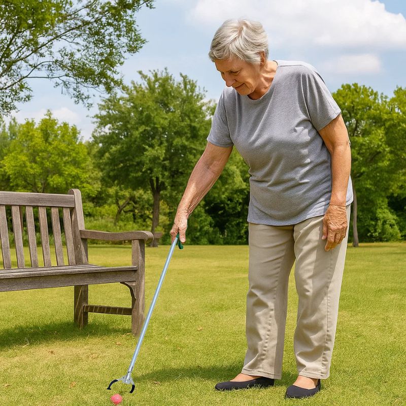 Lightweight Trash Picker Stick – Long Reach Grabber Tool