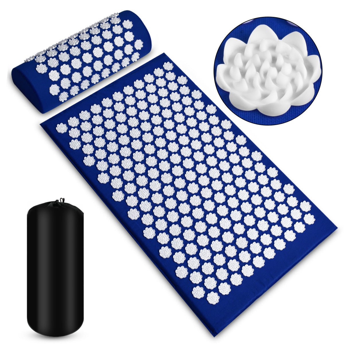 Acupressure Mat & Pillow Set – Gentle Relief & Relaxation for Seniors