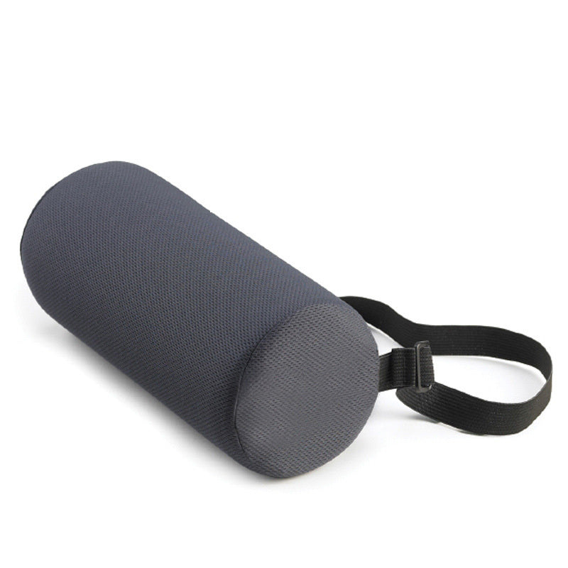 Lumbar Support Roller Cushion – Pain Relief for Office, Car & Back Comfort