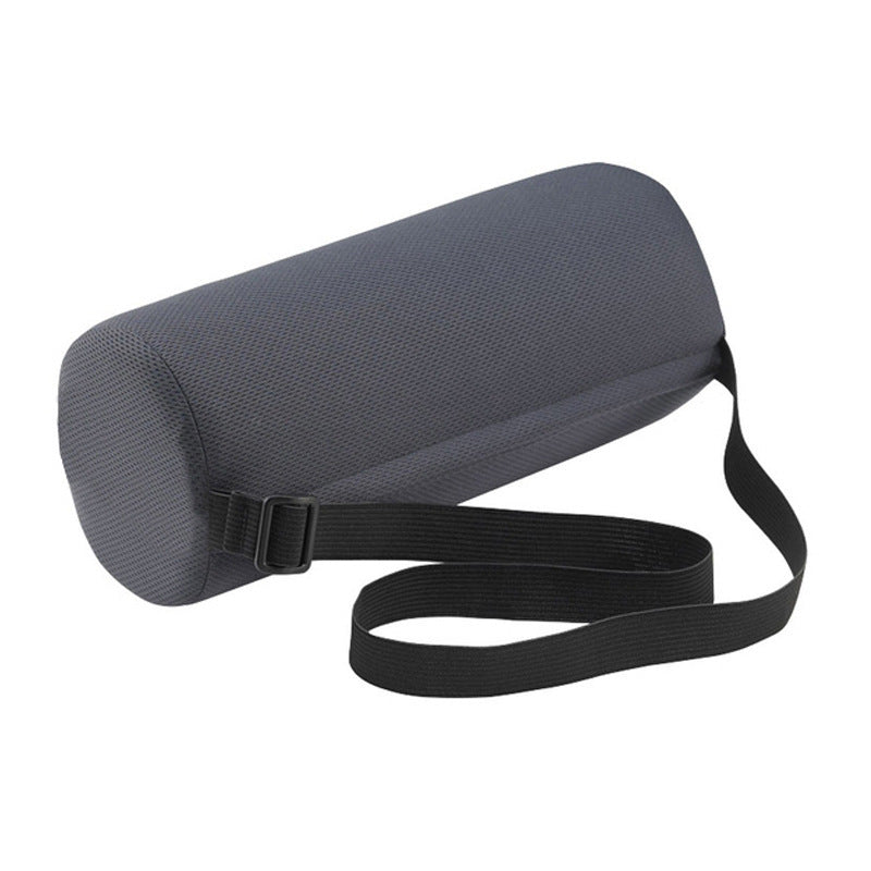 Lumbar Support Roller Cushion – Pain Relief for Office, Car & Back Comfort