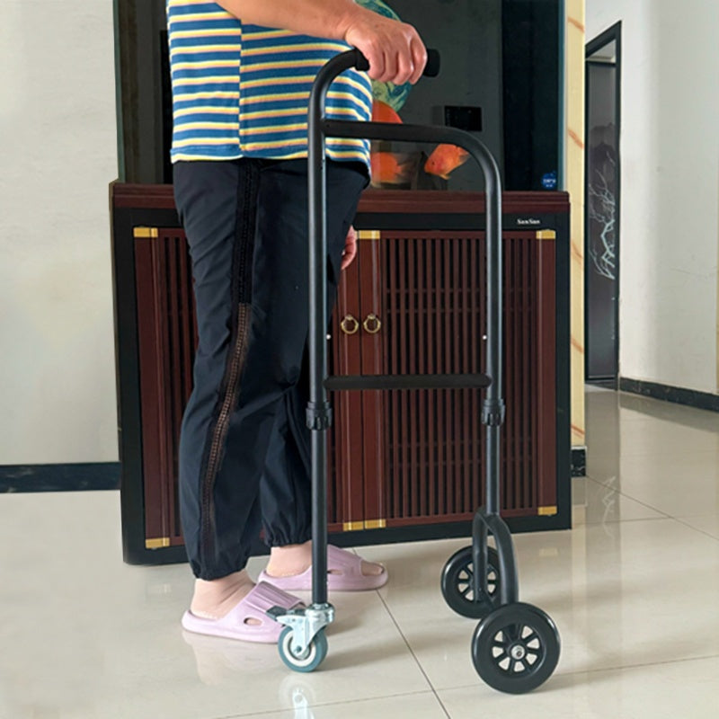 RollEase™ Mobility Handrail - Wheeled Support Rail for Seniors Walker Aid