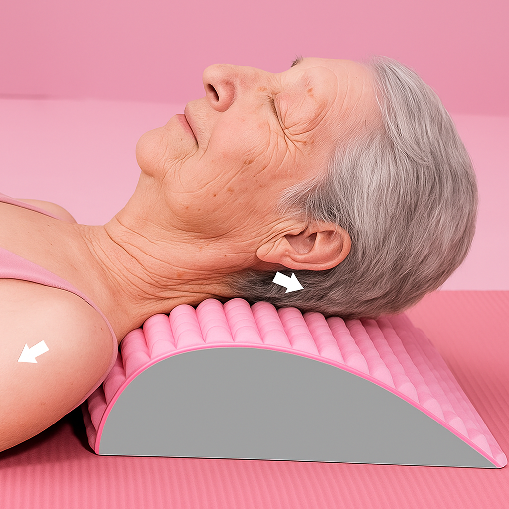 Stress-Free Massaging Pillow – Ultimate Comfort & Back Relief