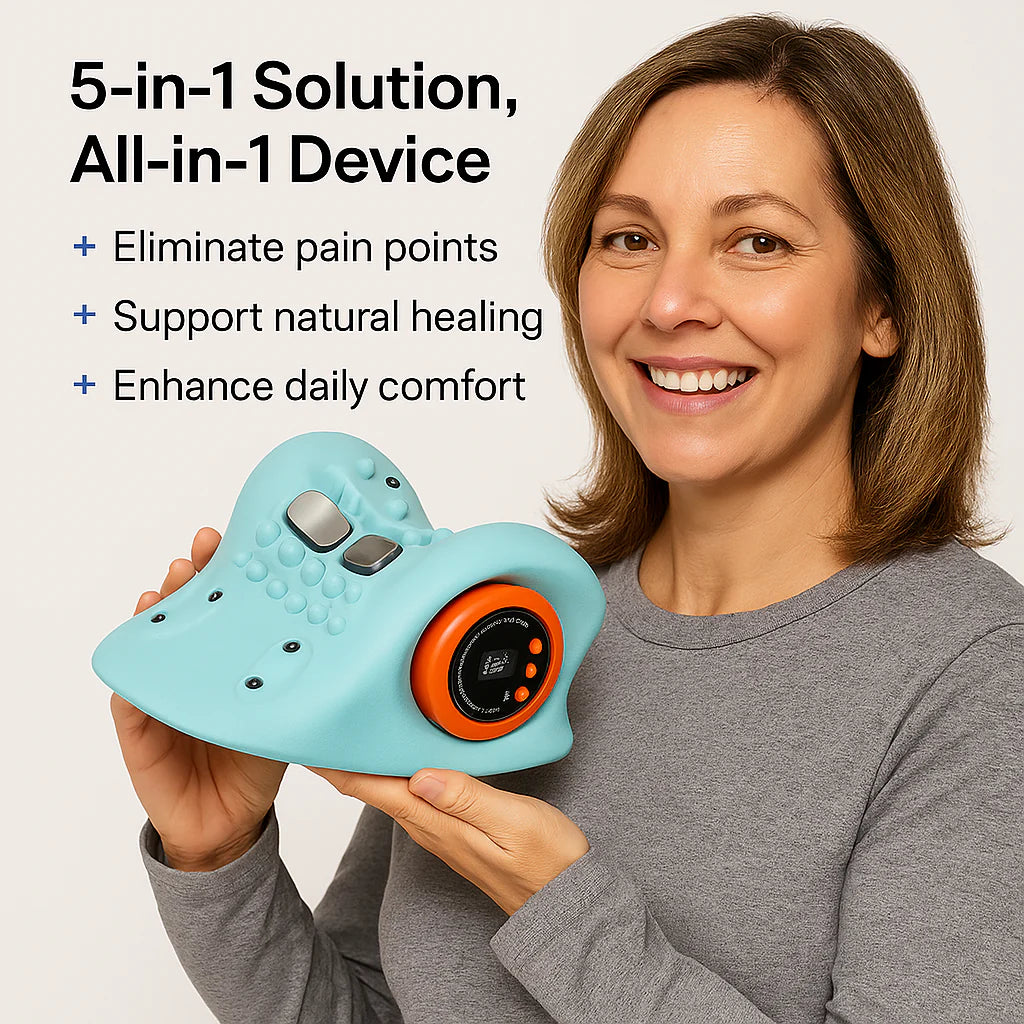Cervical Pulse Traction Device - Neck Pain Relief & Massage