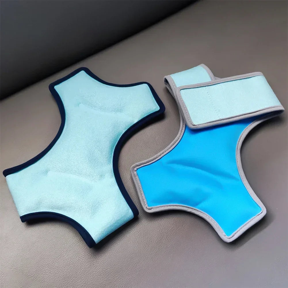 2 Pieces Reusable Ankle Ice Packs – Hot & Cold Gel Therapy for Seniors