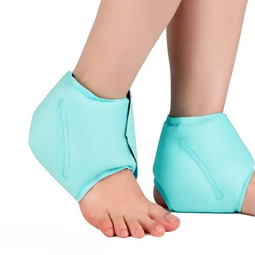 2 Pieces Reusable Ankle Ice Packs – Hot & Cold Gel Therapy for Seniors