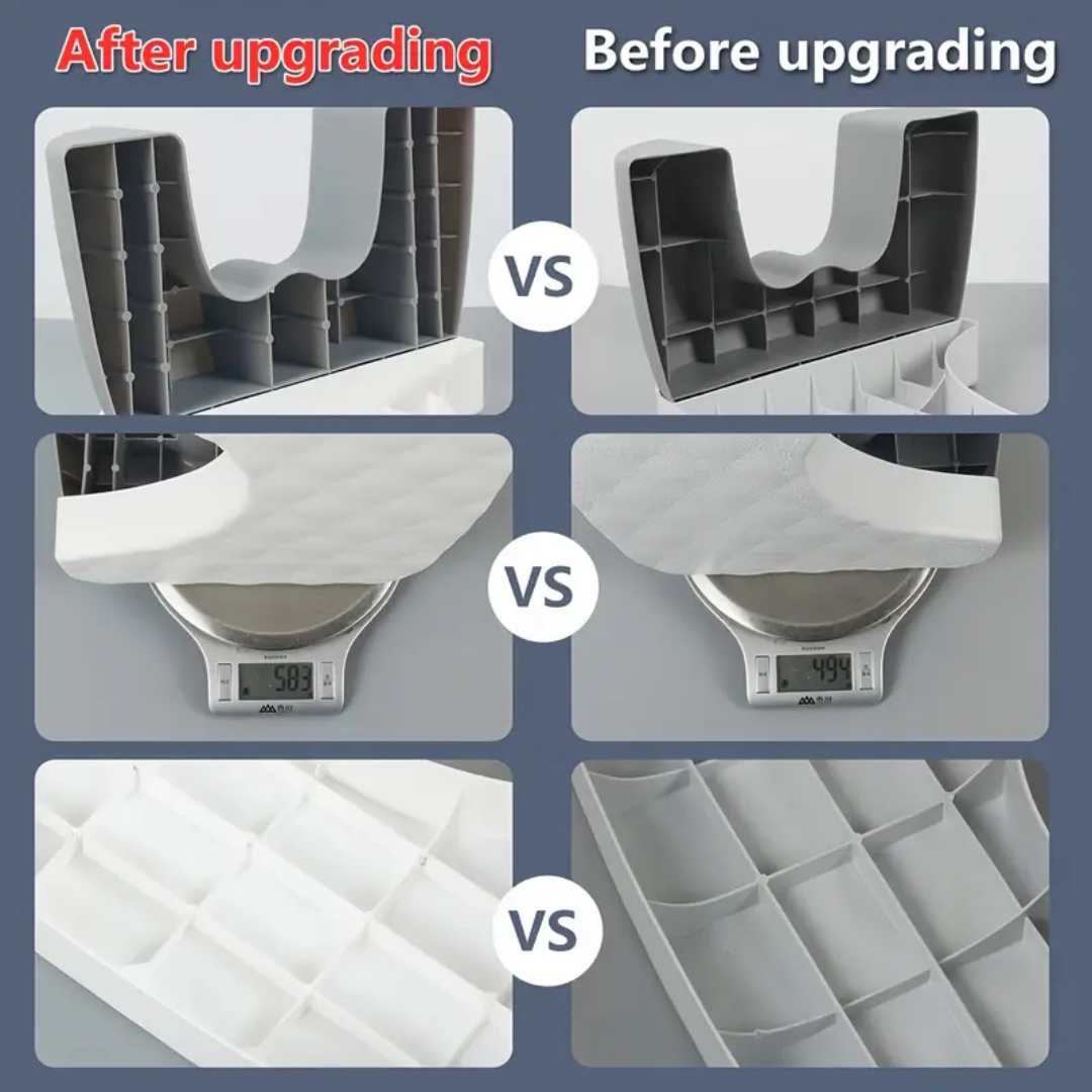 Foldable Toilet Stool for Seniors – Ergonomic Squat Support