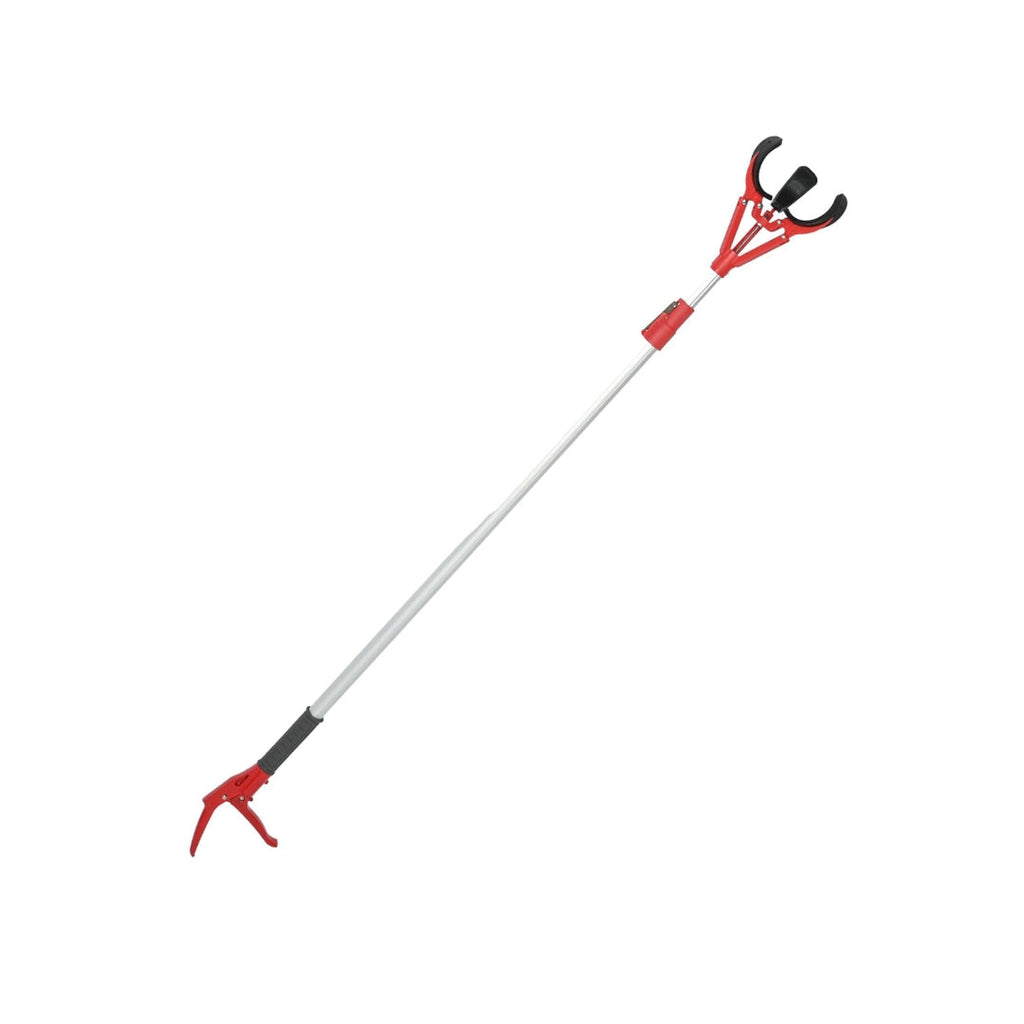 Garden Fruit Picker Graber Tools for Seniors – High Tree Fruit Harvester with Soft Rubber Picking Clips