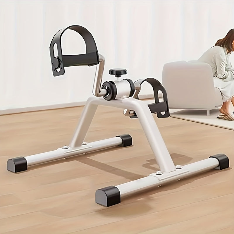 SeniorStep™ Manual Stepper Bike - Aluminum Low-Impact Exercise Machine for Elderly