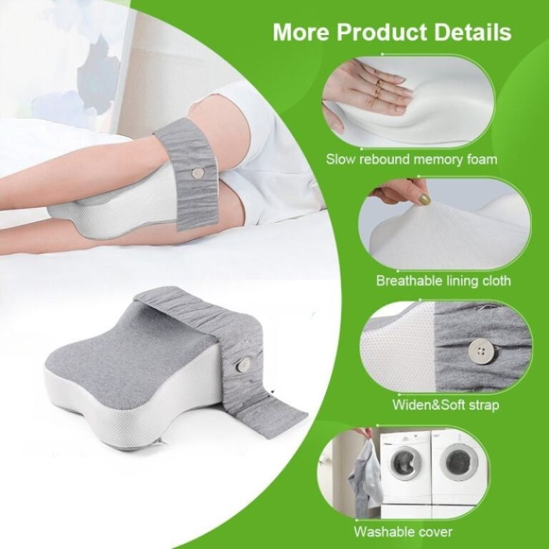 Ergonomic Knee Pillow – Perfect for Side Sleep Comfort and Support