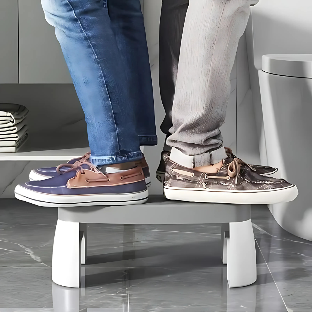 Foldable Toilet Stool for Seniors – Ergonomic Squat Support