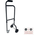 RollEase™ Mobility Handrail - Wheeled Support Rail for Seniors Walker Aid
