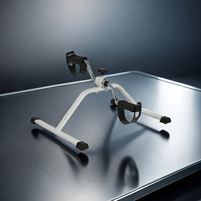 SeniorStep™ Manual Stepper Bike - Aluminum Low-Impact Exercise Machine for Elderly