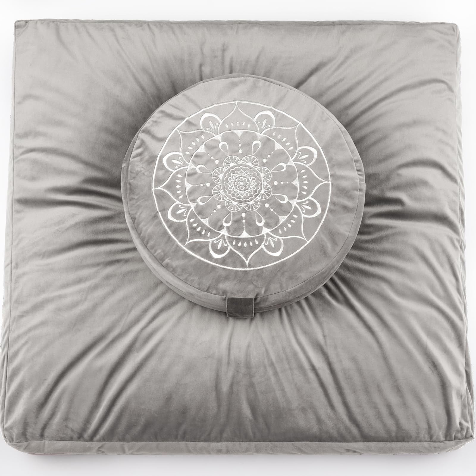Meditation Cushion & Mat Set – Gentle Support for Seniors’ Comfort