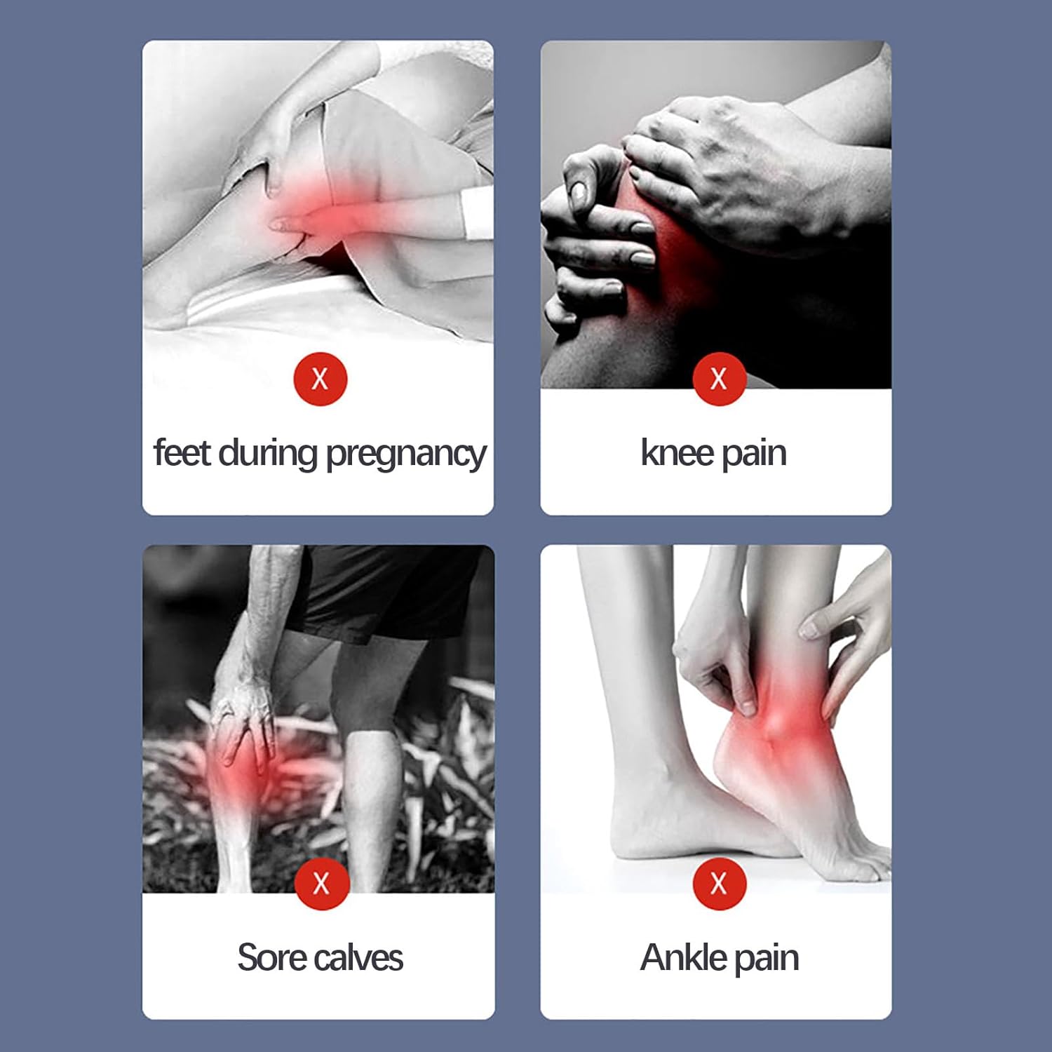 2-in-1 Leg Positioning Pillow with Strap – Comfortable Support for Seniors