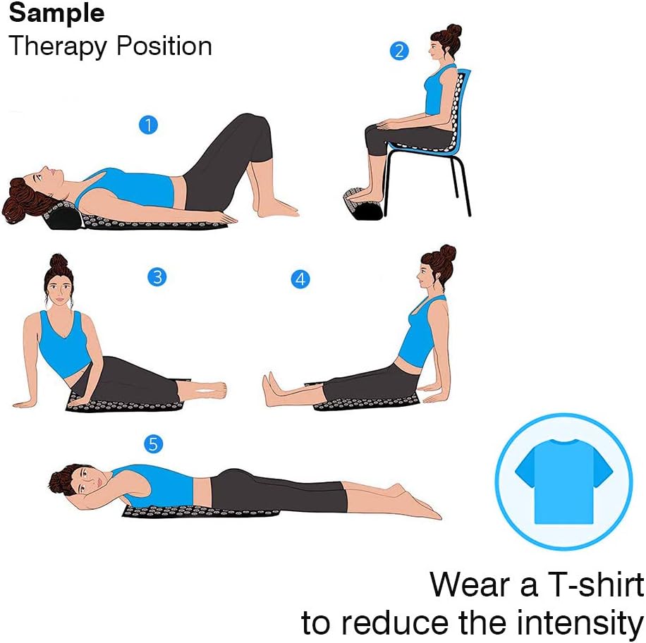 Acupressure Mat & Pillow Set – Gentle Relief & Relaxation for Seniors