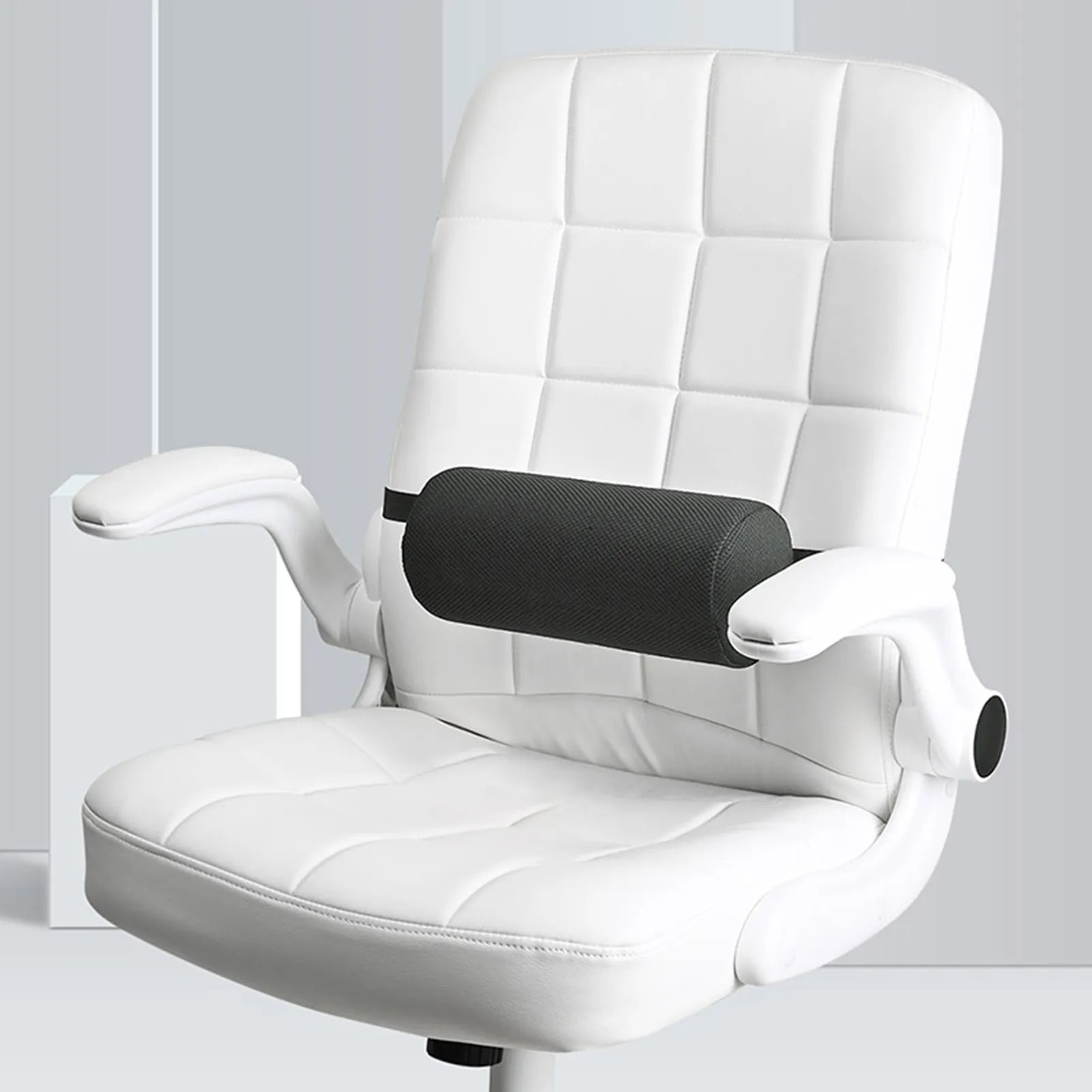 Lumbar Support Roller Cushion – Pain Relief for Office, Car & Back Comfort