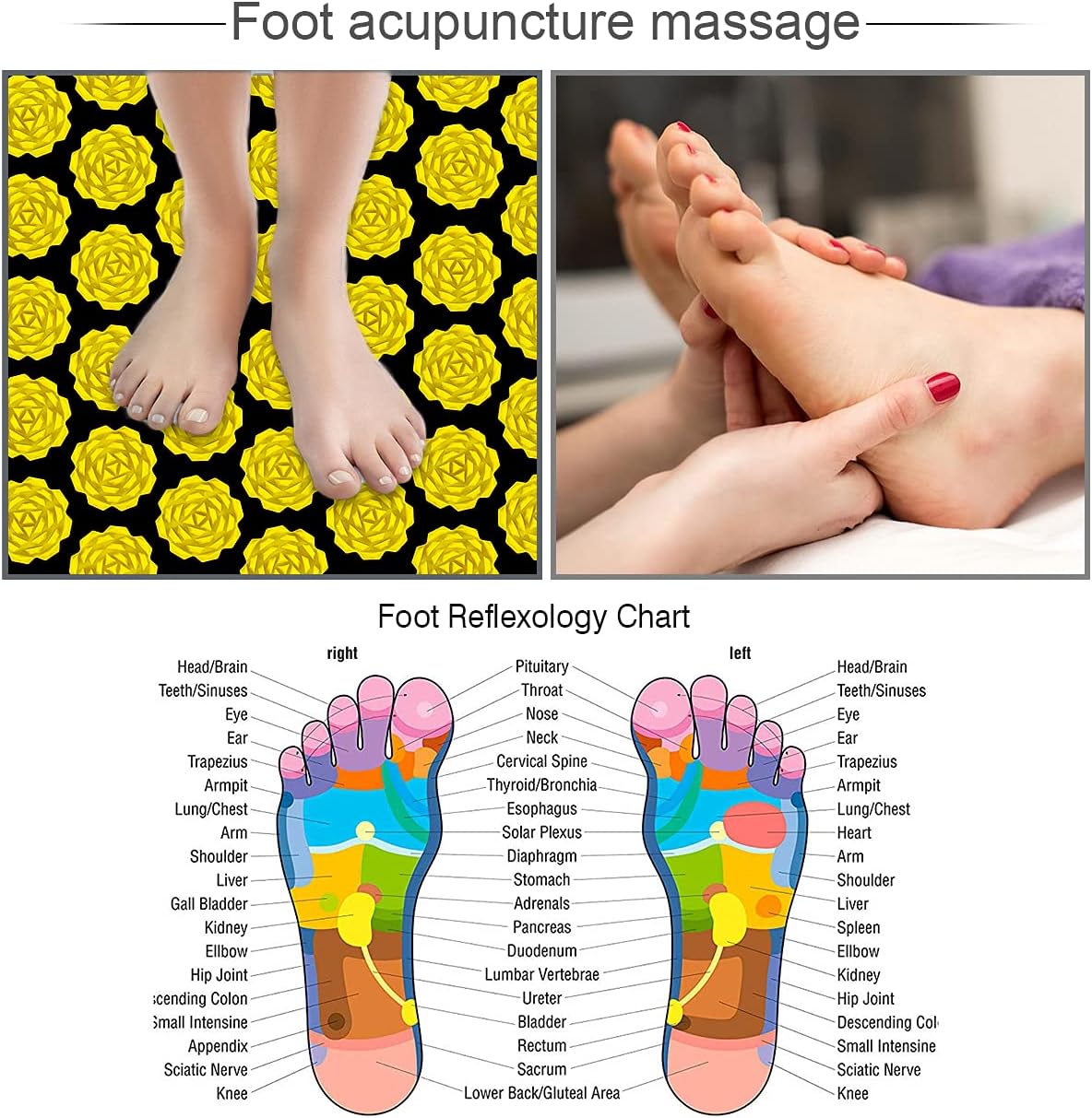 Acupressure Mat & Pillow Set – Gentle Relief & Relaxation for Seniors