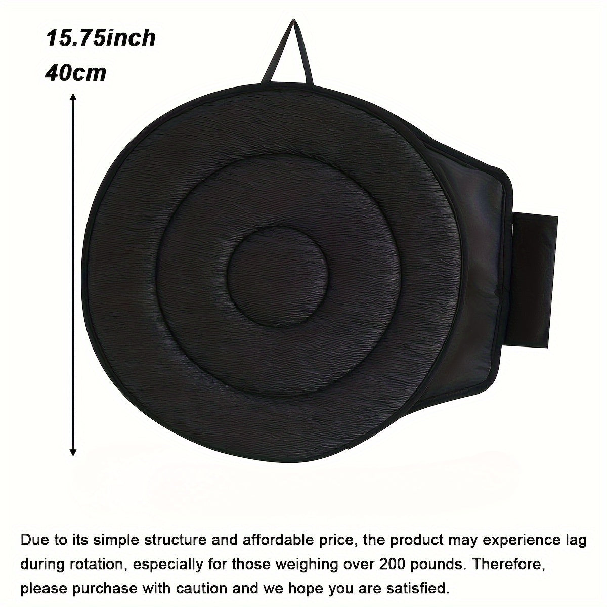 TurnEase™ Car Swivel Cushion - 360° Rotating Car Seat Pad for Seniors and Pregnant Women,