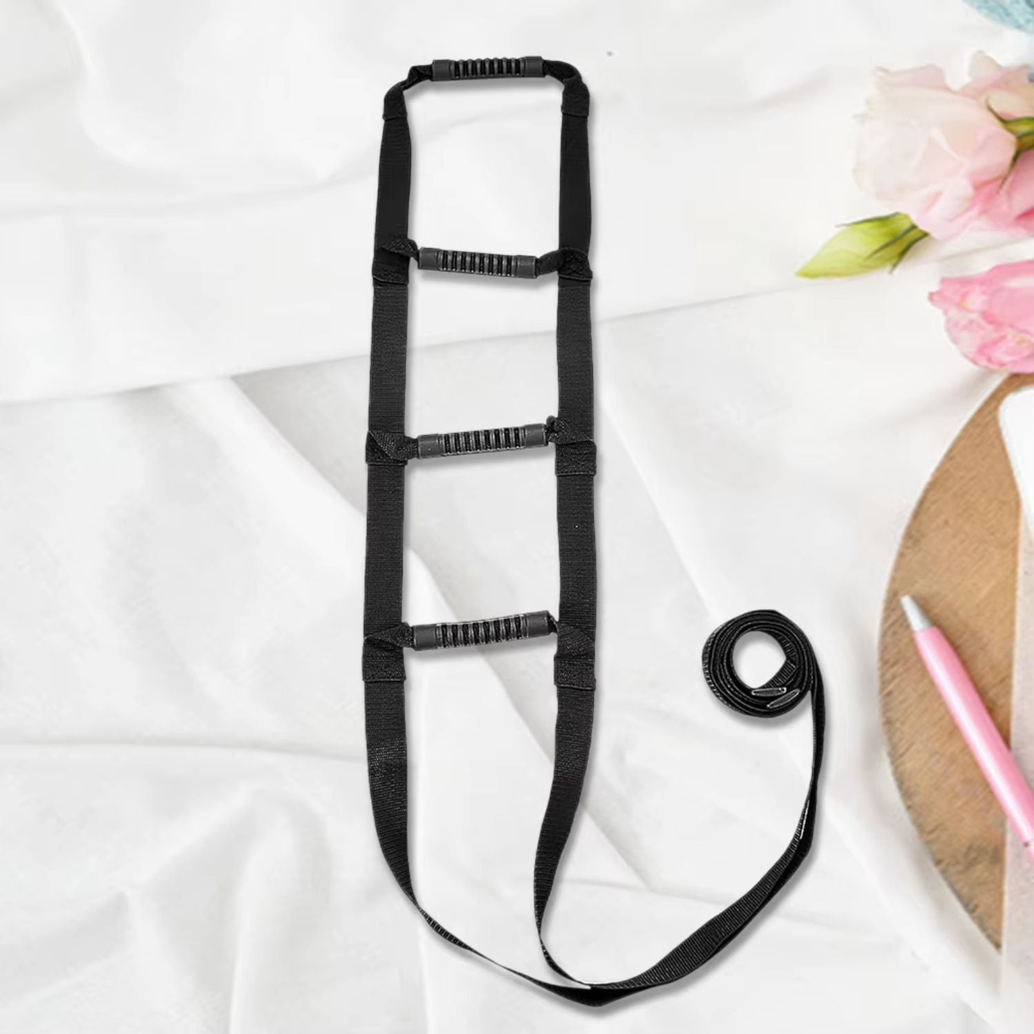 Adjustable Bed Assist Ladder-Safe and Comfortable to Use