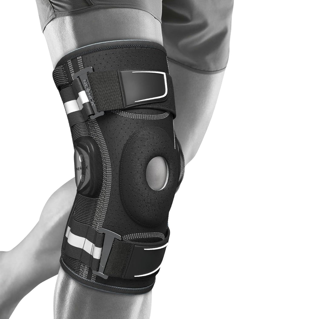 Adjustable Elderly Man's Knee Brace – Gentle Support & Comfort