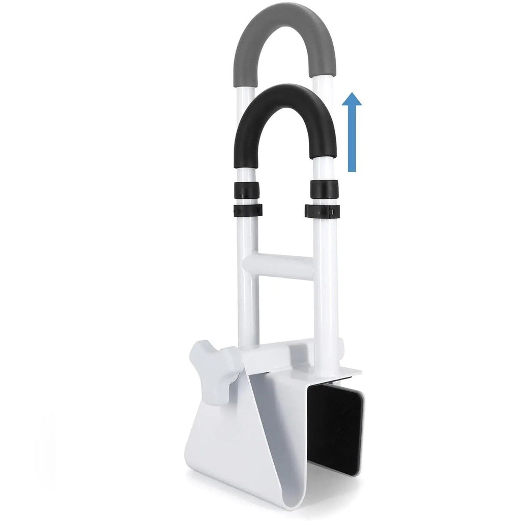 Adjustable Bathtub Safety Rail - Secure Bathroom Support for Seniors