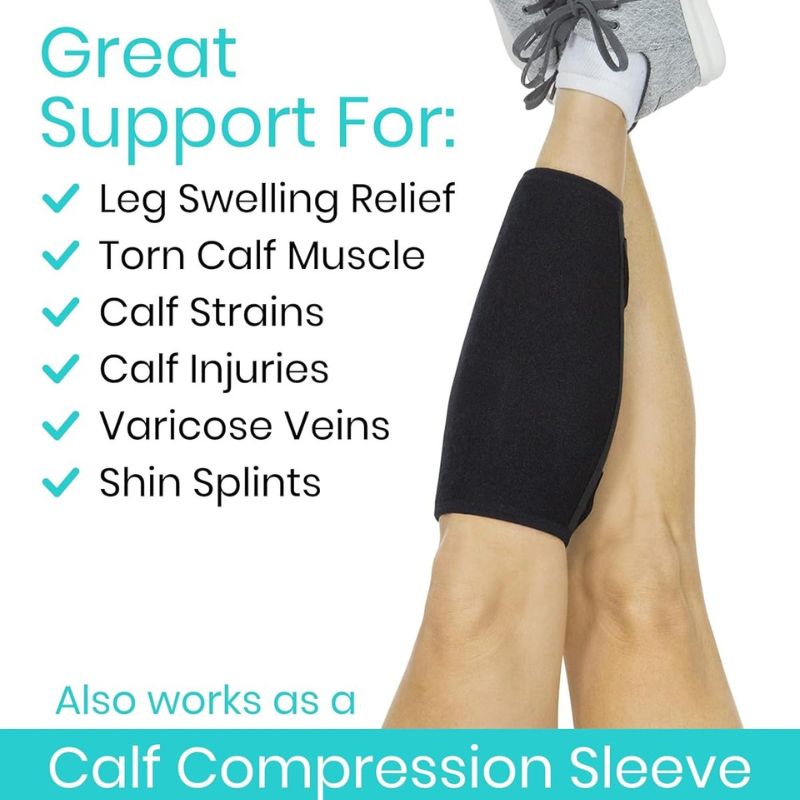 Adjustable Calf Compression Wrap – Gentle Support for Seniors
