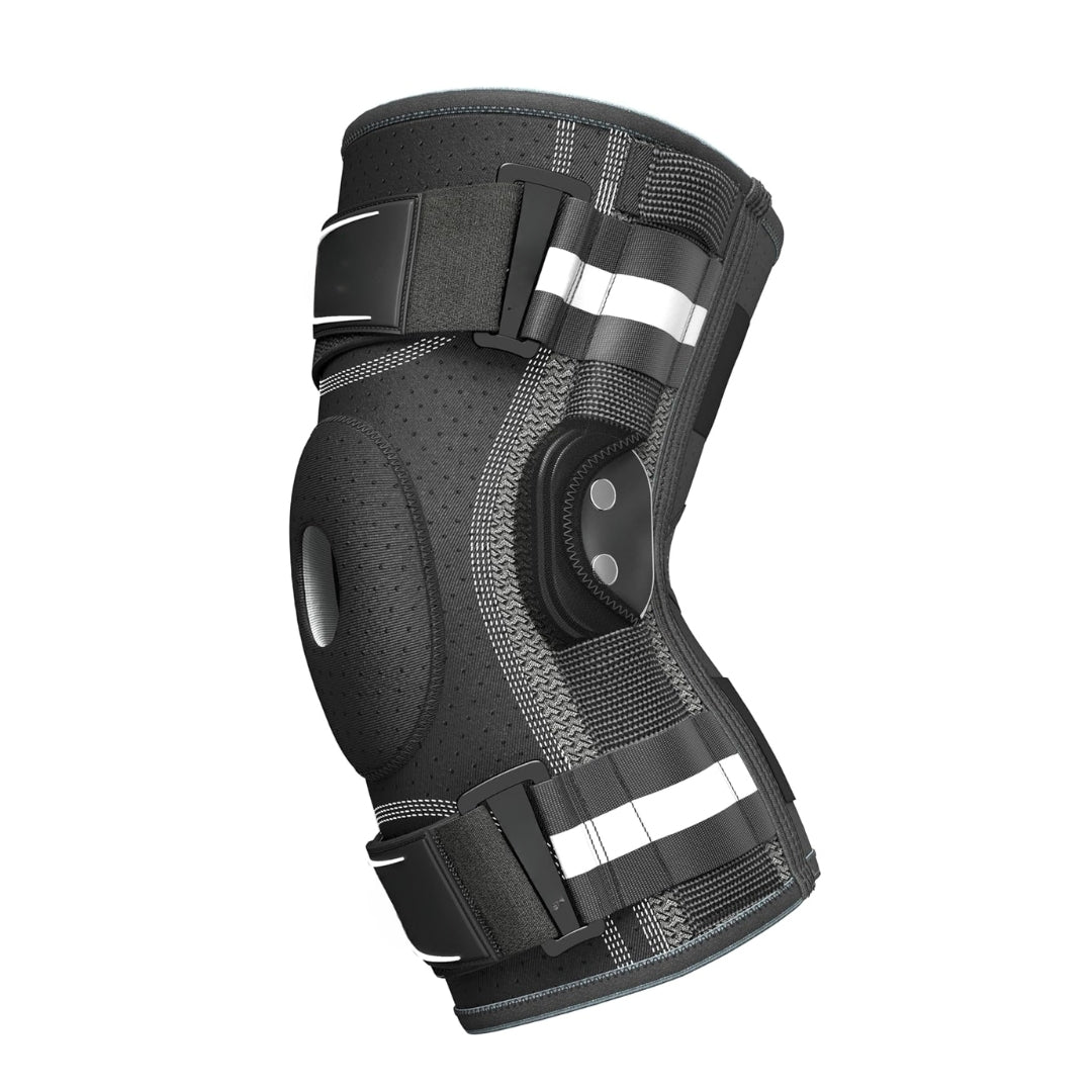 Adjustable Elderly Man's Knee Brace – Gentle Support & Comfort