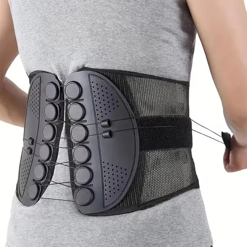 Adjustable Lumbar Support Belt – Comfortable Back Support for Seniors