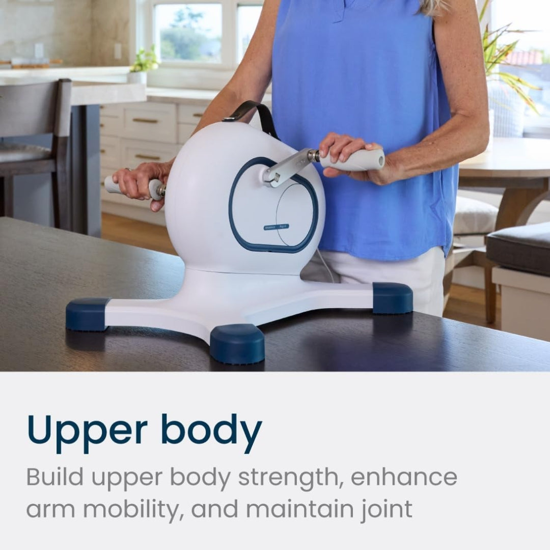 Arm & Leg Mini Pedal Exerciser Bike – Dual Mode Motorized Low-Impact Exercise for Seniors