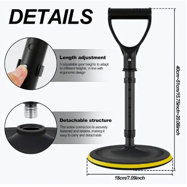 Stand Assist Device for Elderly – Adjustable Mobility Aid Tool with 4 Height Levels