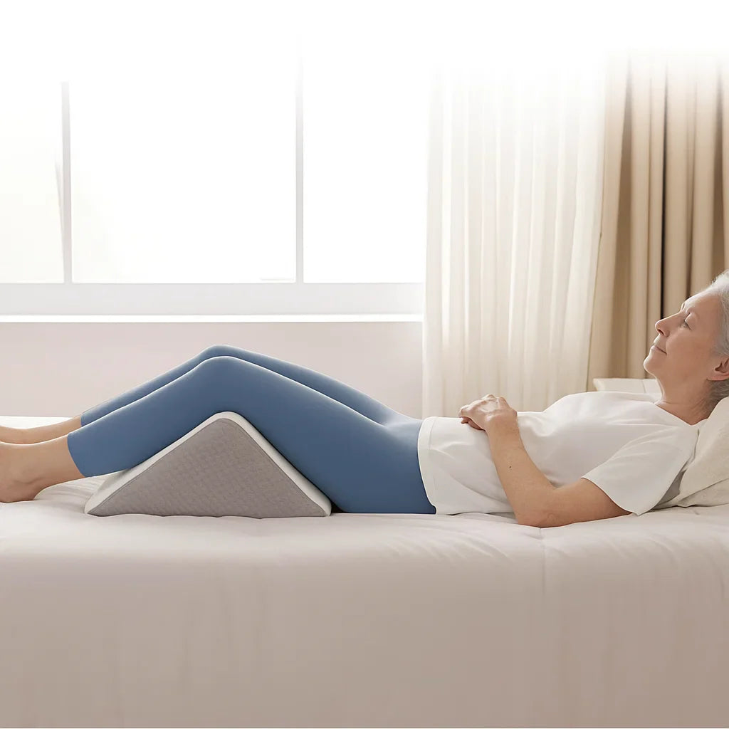 Triangle Wedge Pillow – Memory Foam Support for Back, Legs & Neck