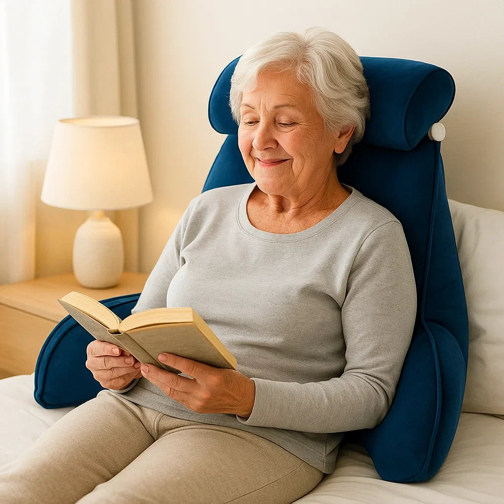 Reading Pillow with Arms & Neck Support – Gentle Comfort for Seniors