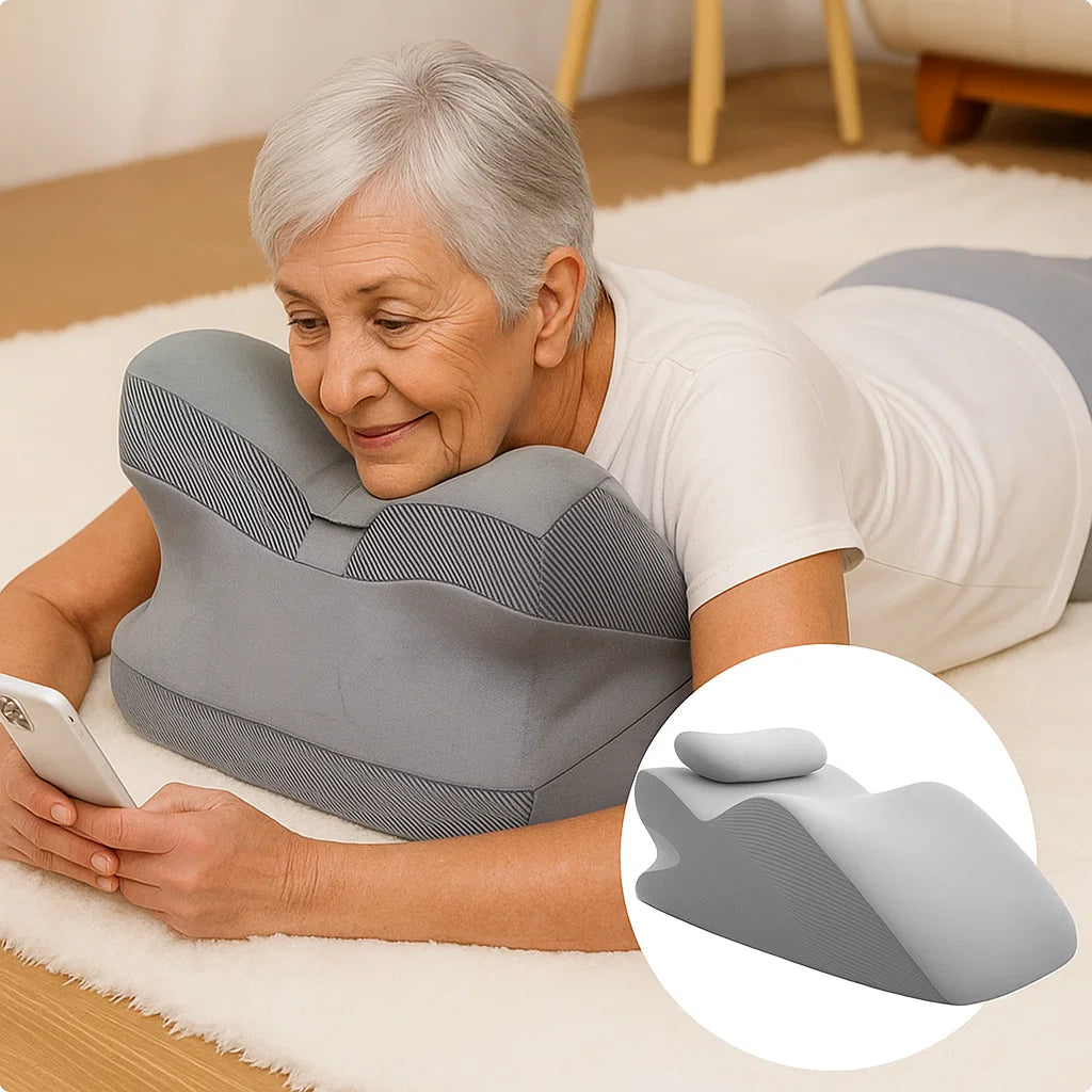 Multifunctional Prone Position Lie Pillow – Memory Foam Cushion for Bed Comfort