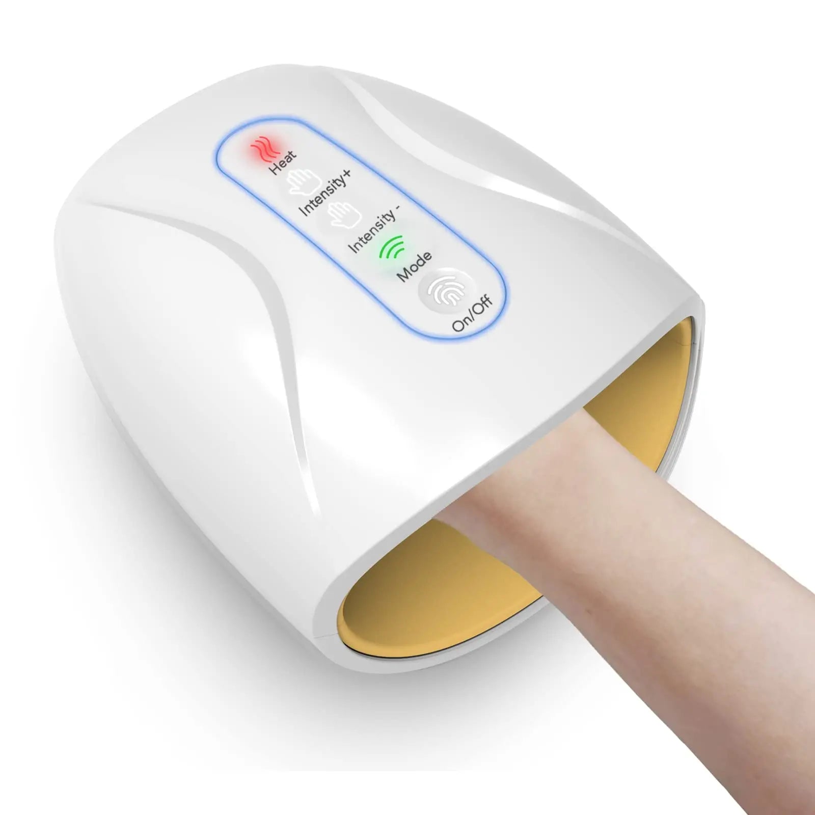 Electric Hand Massager – Gentle Relief with Heat & Compression for Seniors