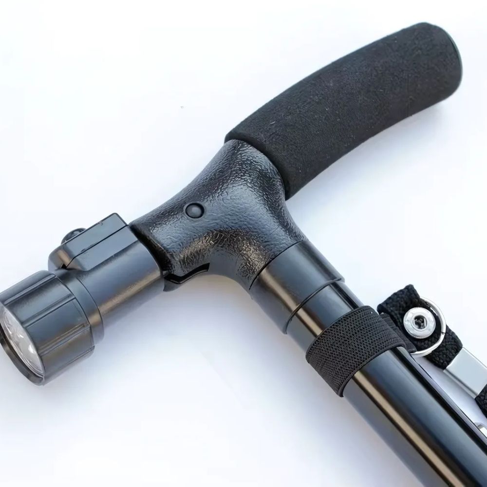 Foldable Walking Cane -  Stability, Safety & Convenience for Seniors