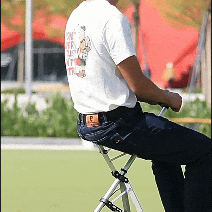 Folding Walking Cane with Seat – Lightweight Walking Stick for Seniors