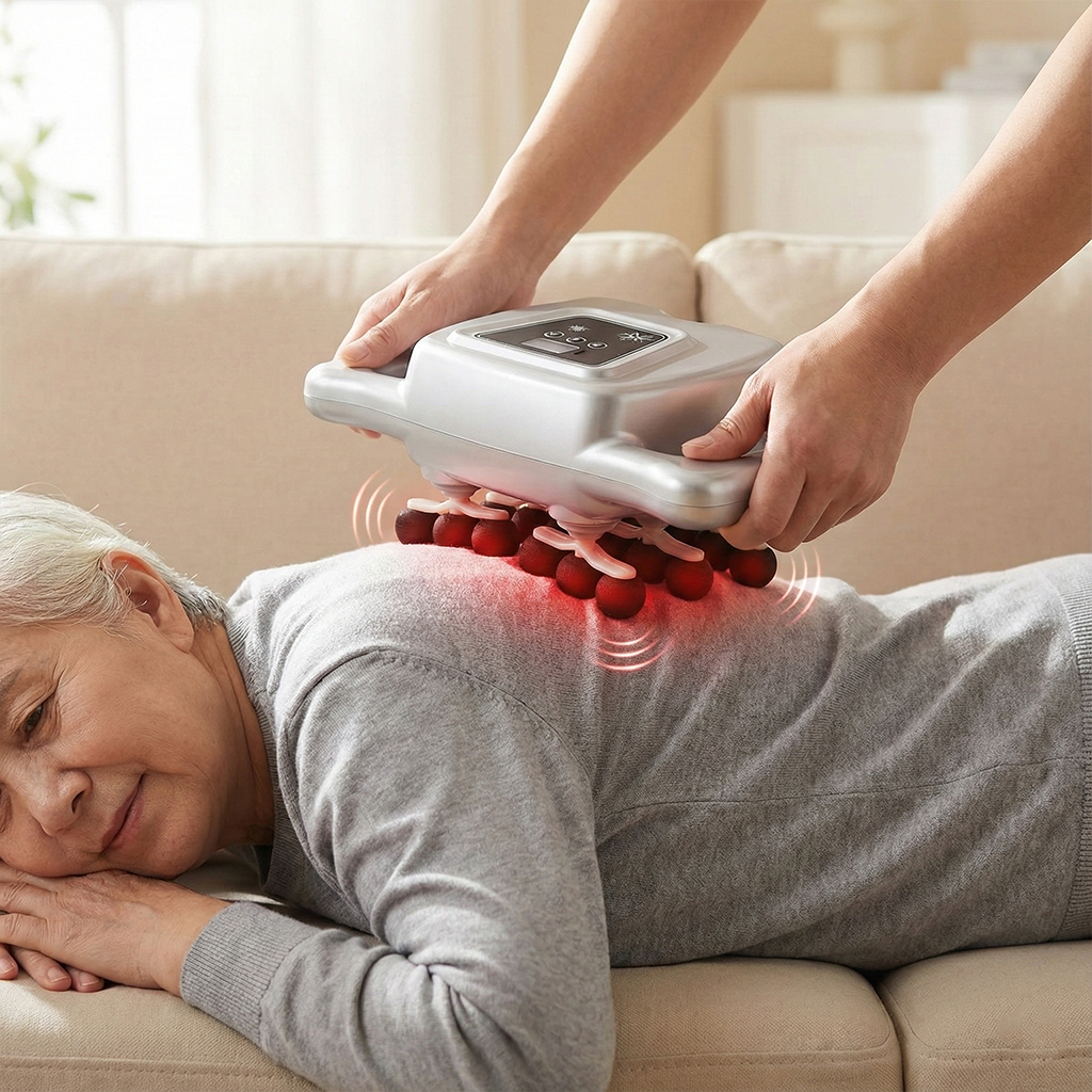 24-Head Deep Tissue Body Massager for Seniors – Improve Circulation & Mobility