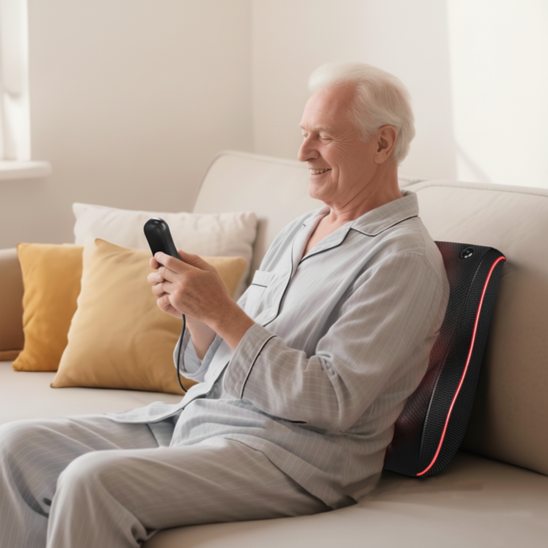 Neck & Back Electric Massager –– Ultimate Comfort for Seniors