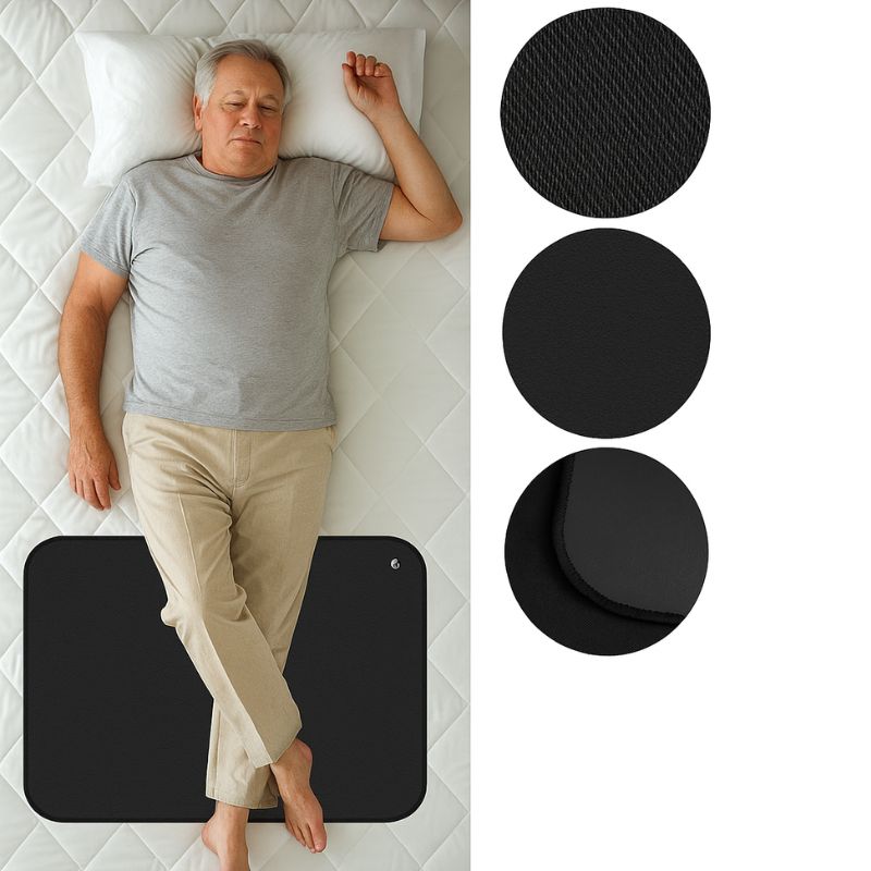 Grounding Mat for Sleep & Wellness – Gentle Energy Balance for Seniors