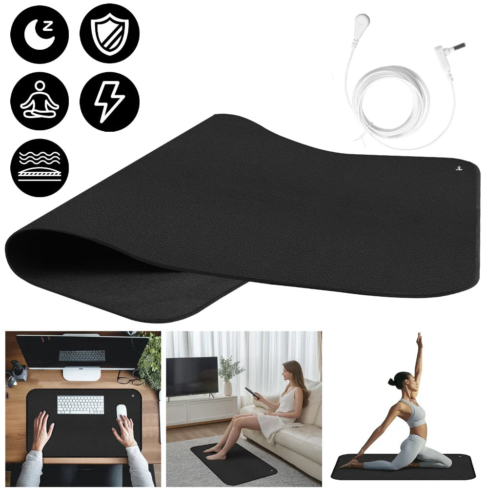 Grounding Mat for Sleep & Wellness – Gentle Energy Balance for Seniors