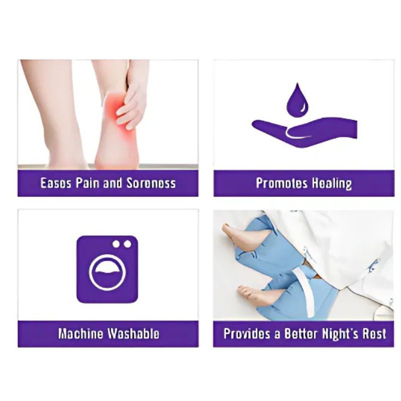 Heel Cushion Protector – Soft, Adjustable & Supportive Foot Comfort for Seniors