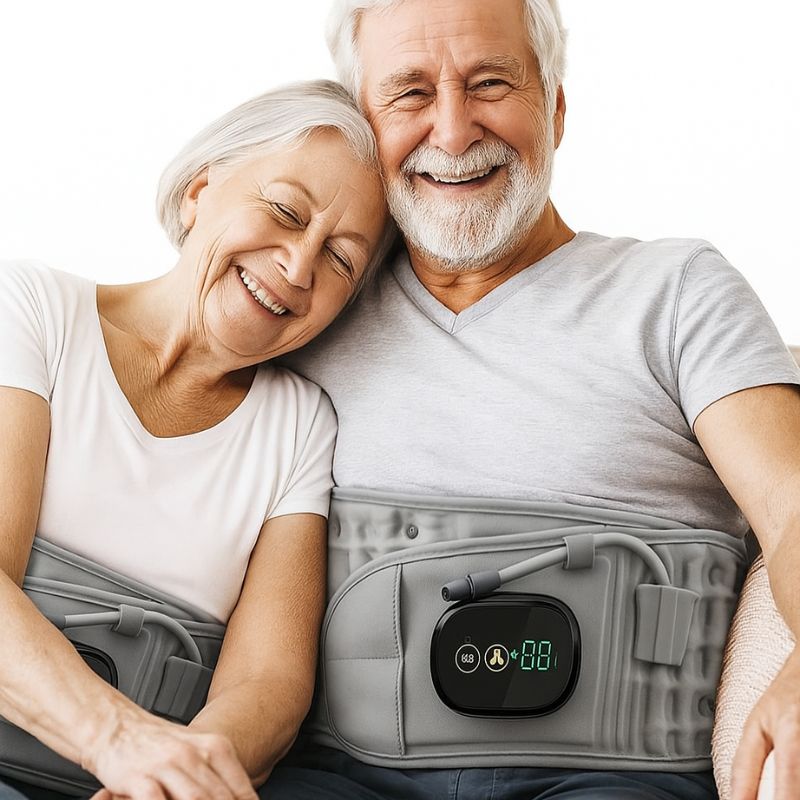 Infrared Heating Waist Massager – Gentle Back Support & Relaxation for Seniors