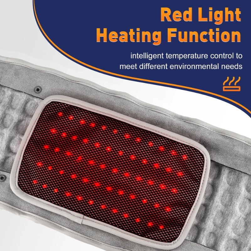 Infrared Heating Waist Massager – Gentle Back Support & Relaxation for Seniors