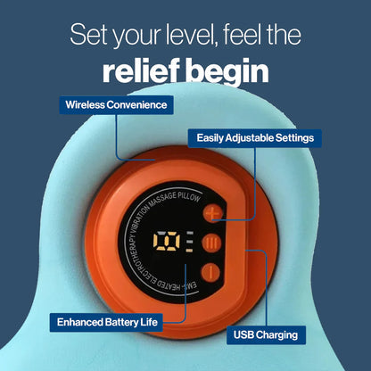 Cervical Pulse Traction Device - Neck Pain Relief & Massage