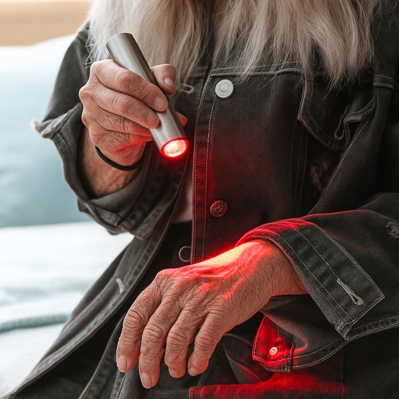 Light Therapy Device – Gentle Skin Care & Wrinkle Support for Seniors