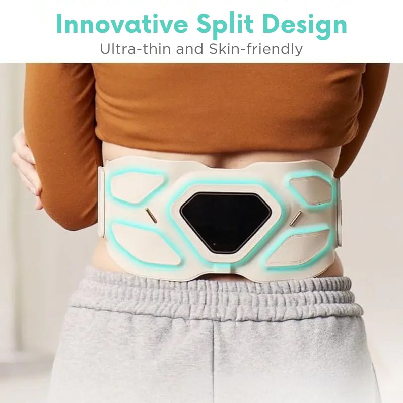 Lightweight Waist Massager for Seniors - Heat & Vibration Therapy