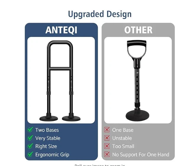 Portable Stand Assist for Seniors – Adjustable Lift Aid Device for Floor Support
