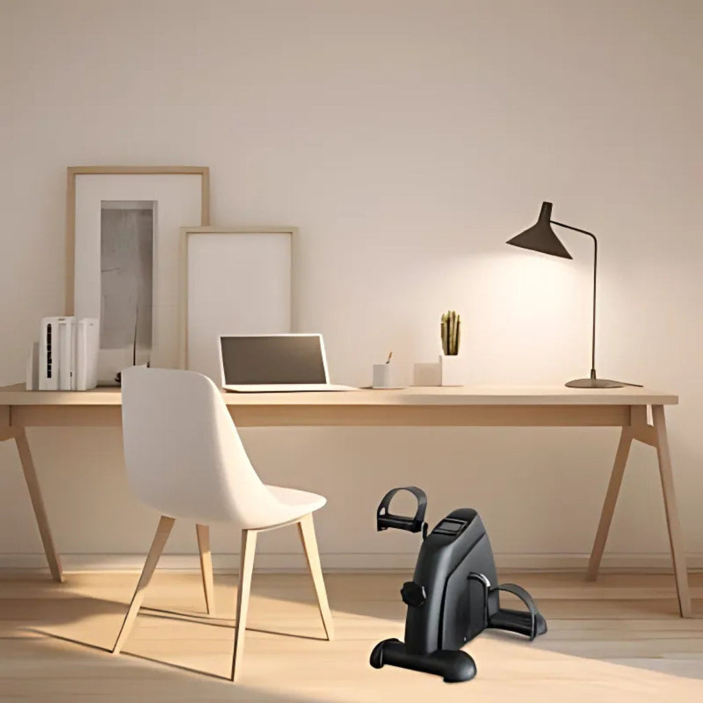 Mini Exercise Bike – Compact Home Rehab Machine with LED Display for Seniors