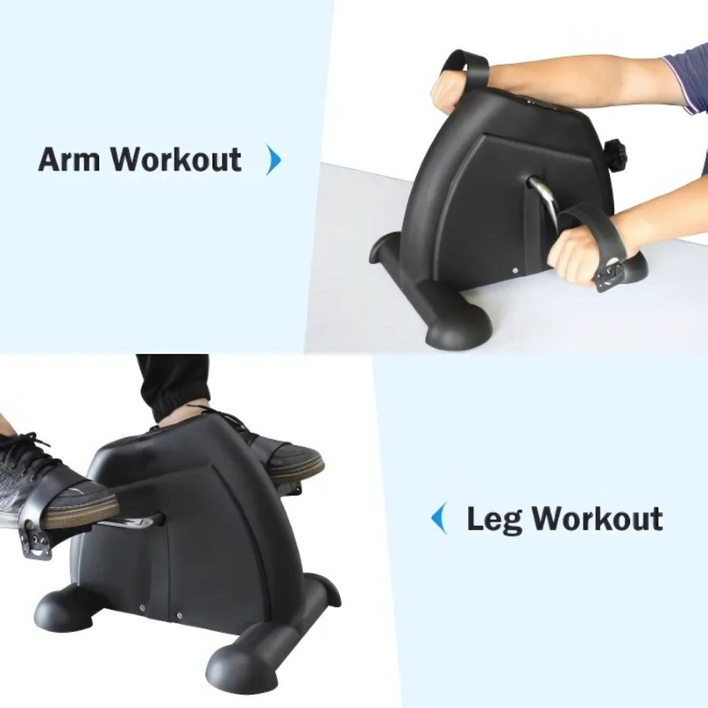 Mini Exercise Bike – Compact Home Rehab Machine with LED Display for Seniors