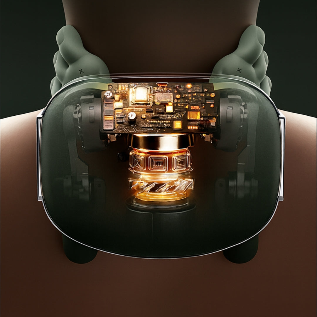 Cordless Heated Neck & Shoulder Massager – Gentle Relief for Seniors